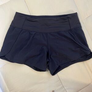 lululemon grey shorts size 4 great condition